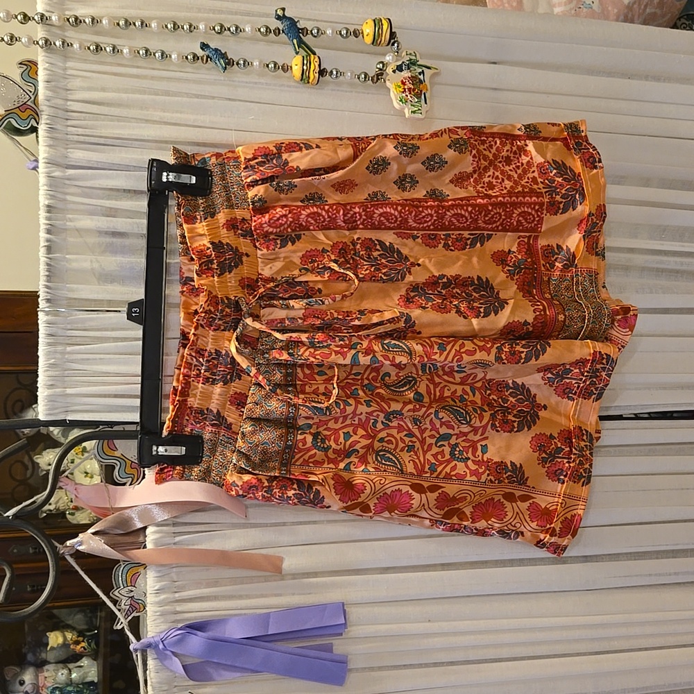 Bunulu silky boho shorts